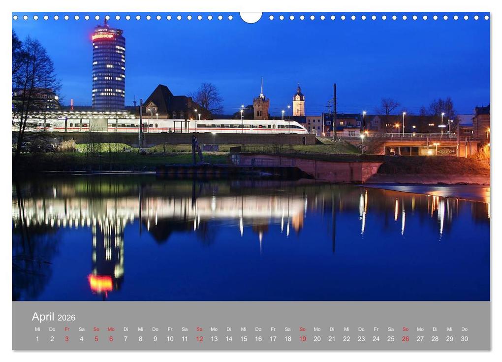 Weitere Ansicht: Jena in Thüringen (Wandkalender 2026 DIN A3 quer), CALVENDO Monatskalender | Gerd Gropp, Calvendo