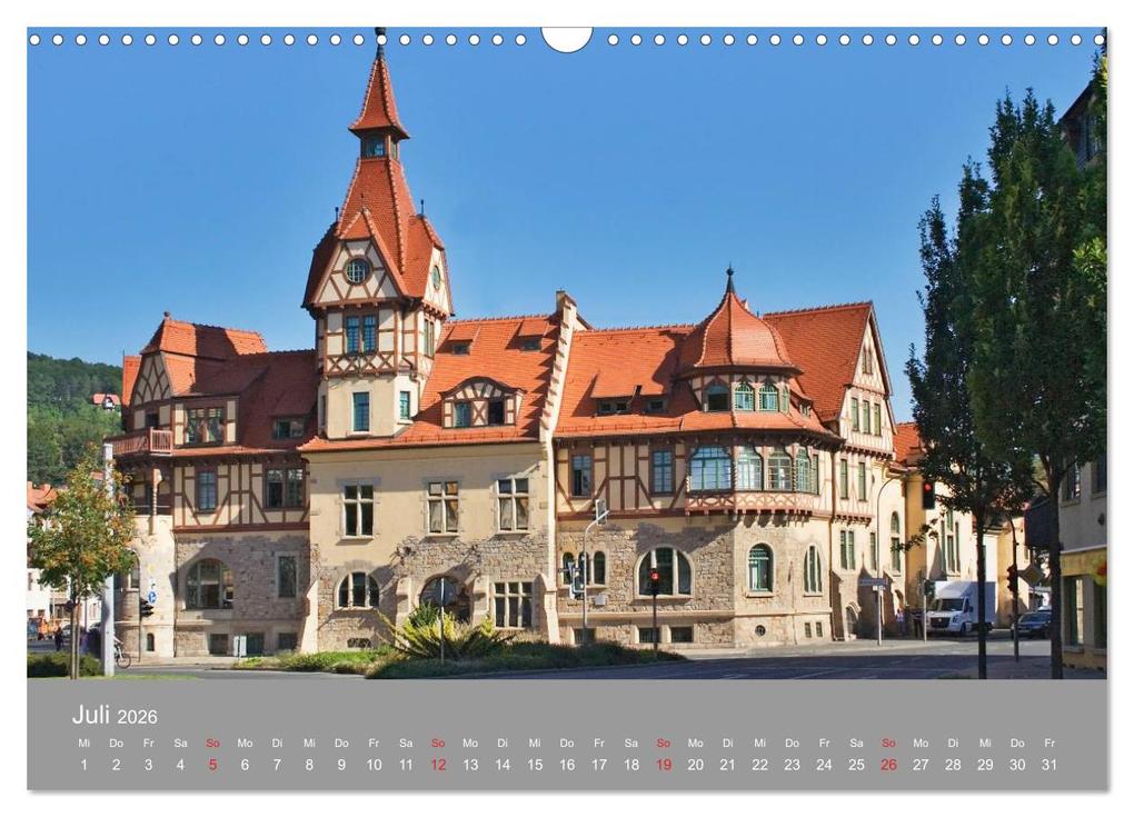 Weitere Ansicht: Jena in Thüringen (Wandkalender 2026 DIN A3 quer), CALVENDO Monatskalender | Gerd Gropp, Calvendo