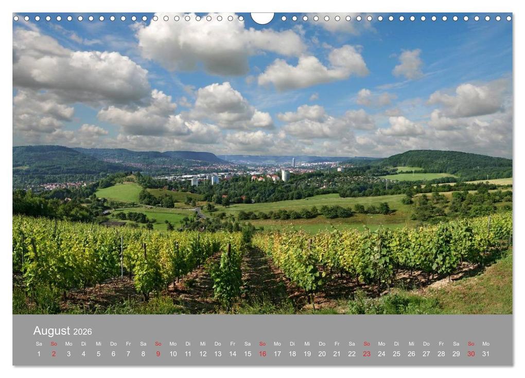 Weitere Ansicht: Jena in Thüringen (Wandkalender 2026 DIN A3 quer), CALVENDO Monatskalender | Gerd Gropp, Calvendo