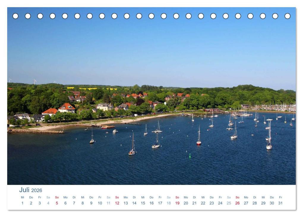 Weitere Ansicht: Eckernförde 2026. Impressionen rund um den Hafen (Tischkalender 2026 DIN A5 quer), CALVENDO Monatskalender | Steffani Lehmann, Calvendo