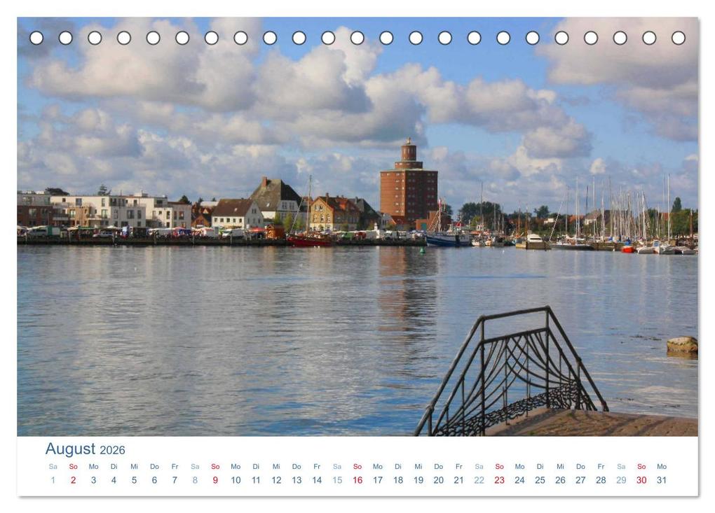 Weitere Ansicht: Eckernförde 2026. Impressionen rund um den Hafen (Tischkalender 2026 DIN A5 quer), CALVENDO Monatskalender | Steffani Lehmann, Calvendo