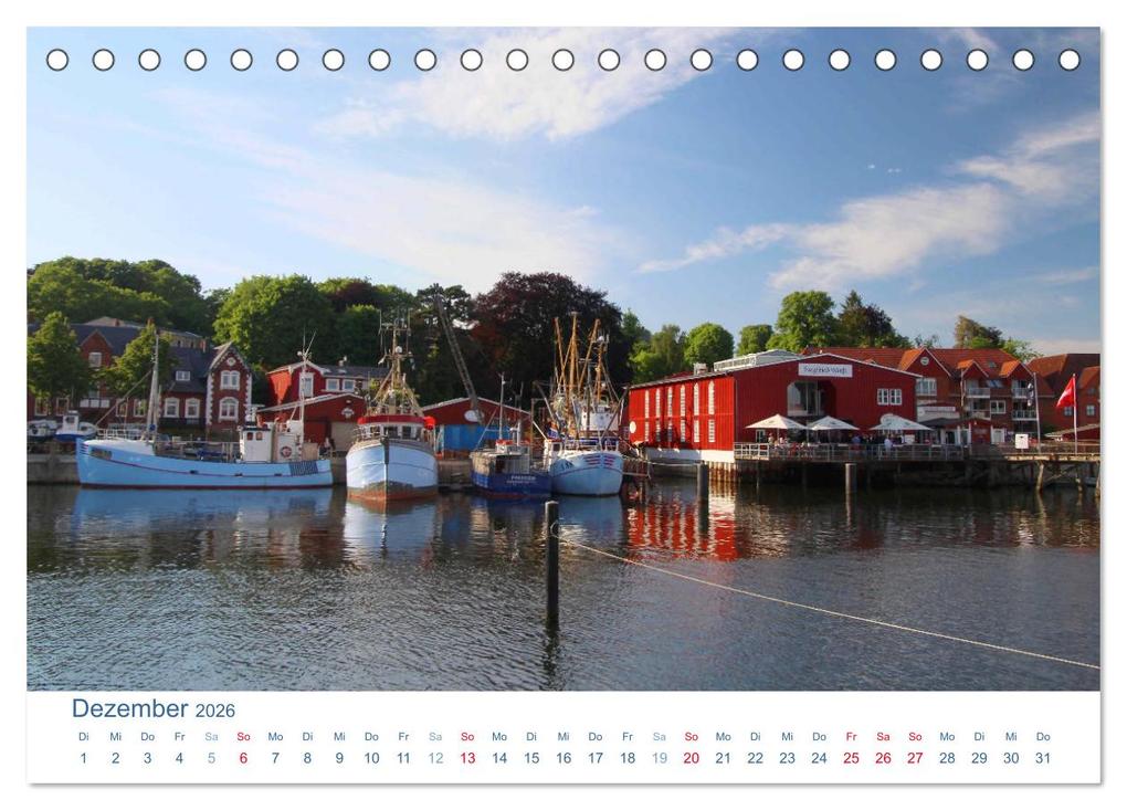 Weitere Ansicht: Eckernförde 2026. Impressionen rund um den Hafen (Tischkalender 2026 DIN A5 quer), CALVENDO Monatskalender | Steffani Lehmann, Calvendo