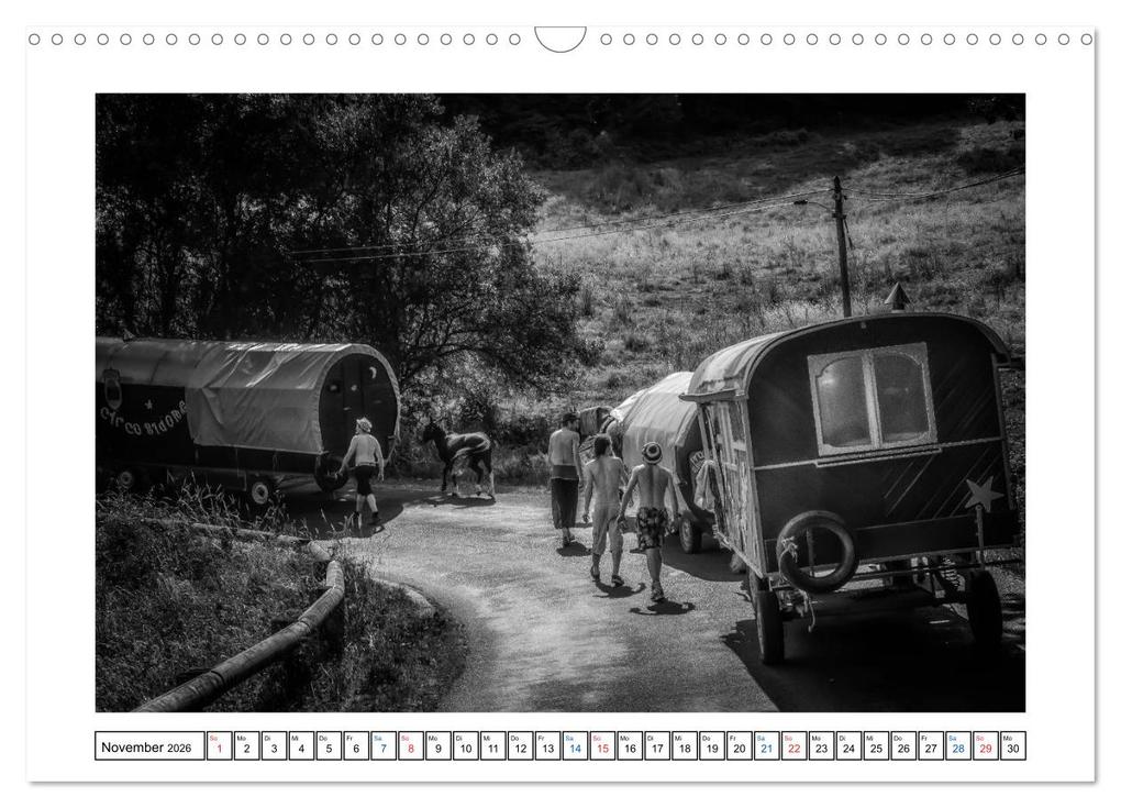 Weitere Ansicht: Unterwegs mit dem Zirkus (Wandkalender 2026 DIN A3 quer), CALVENDO Monatskalender | Alain Gaymard, Calvendo