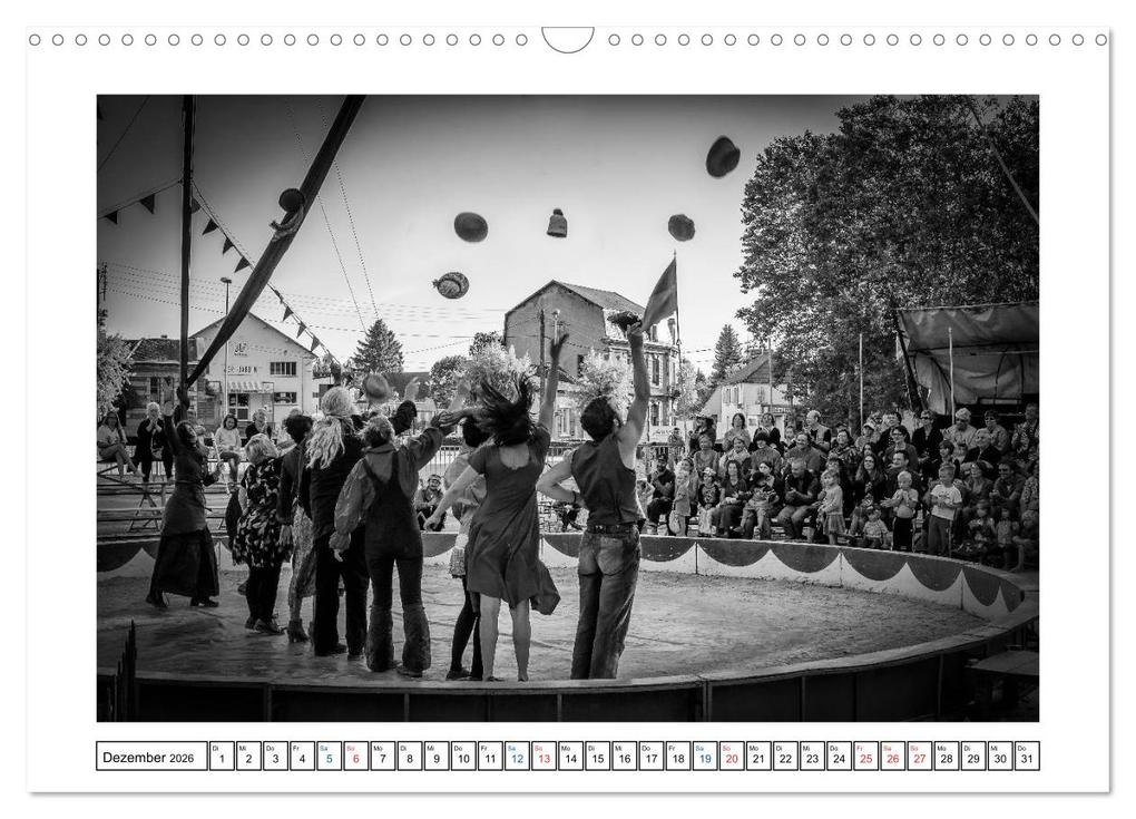 Weitere Ansicht: Unterwegs mit dem Zirkus (Wandkalender 2026 DIN A3 quer), CALVENDO Monatskalender | Alain Gaymard, Calvendo