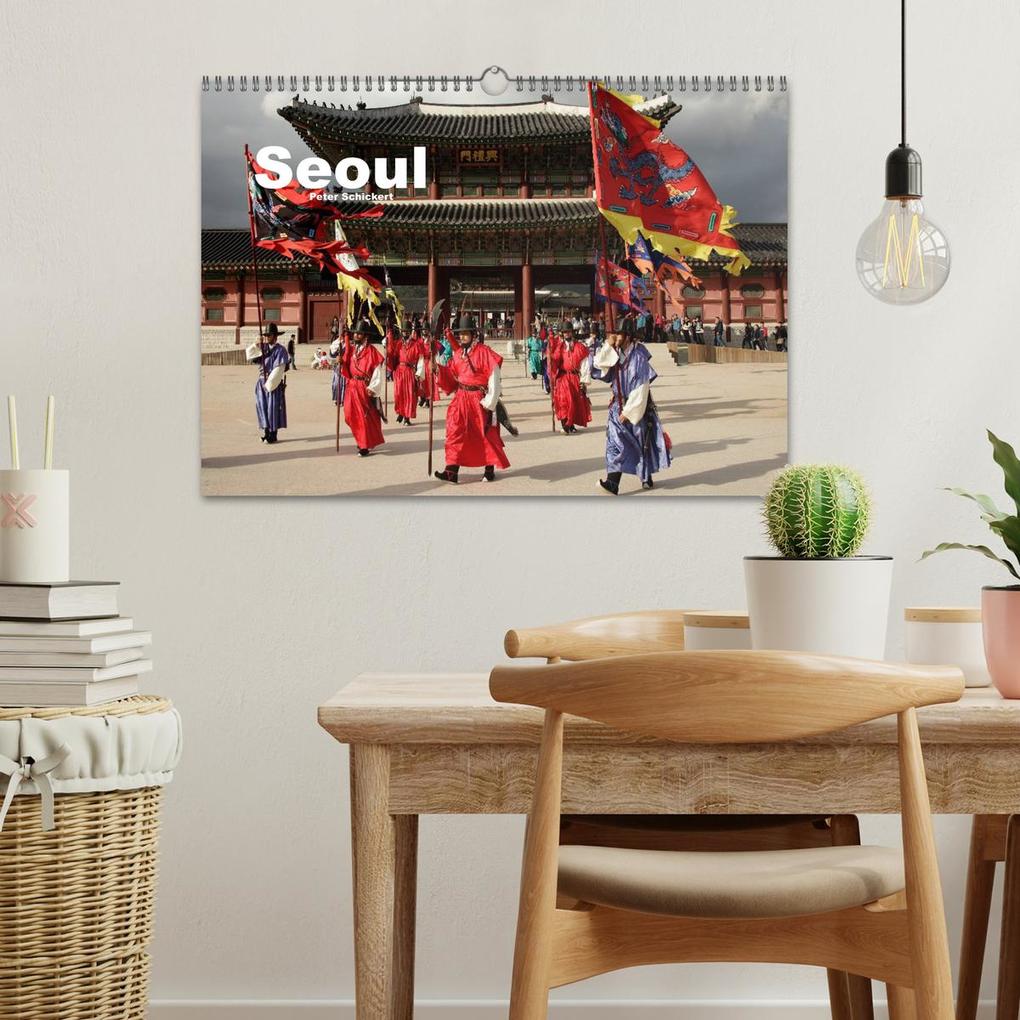 Weitere Ansicht: Seoul (Wandkalender 2026 DIN A3 quer), CALVENDO Monatskalender | Peter Schickert, Calvendo