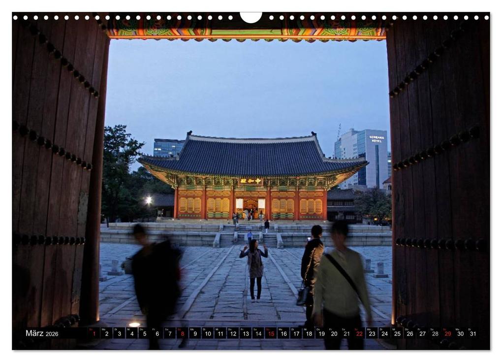Weitere Ansicht: Seoul (Wandkalender 2026 DIN A3 quer), CALVENDO Monatskalender | Peter Schickert, Calvendo