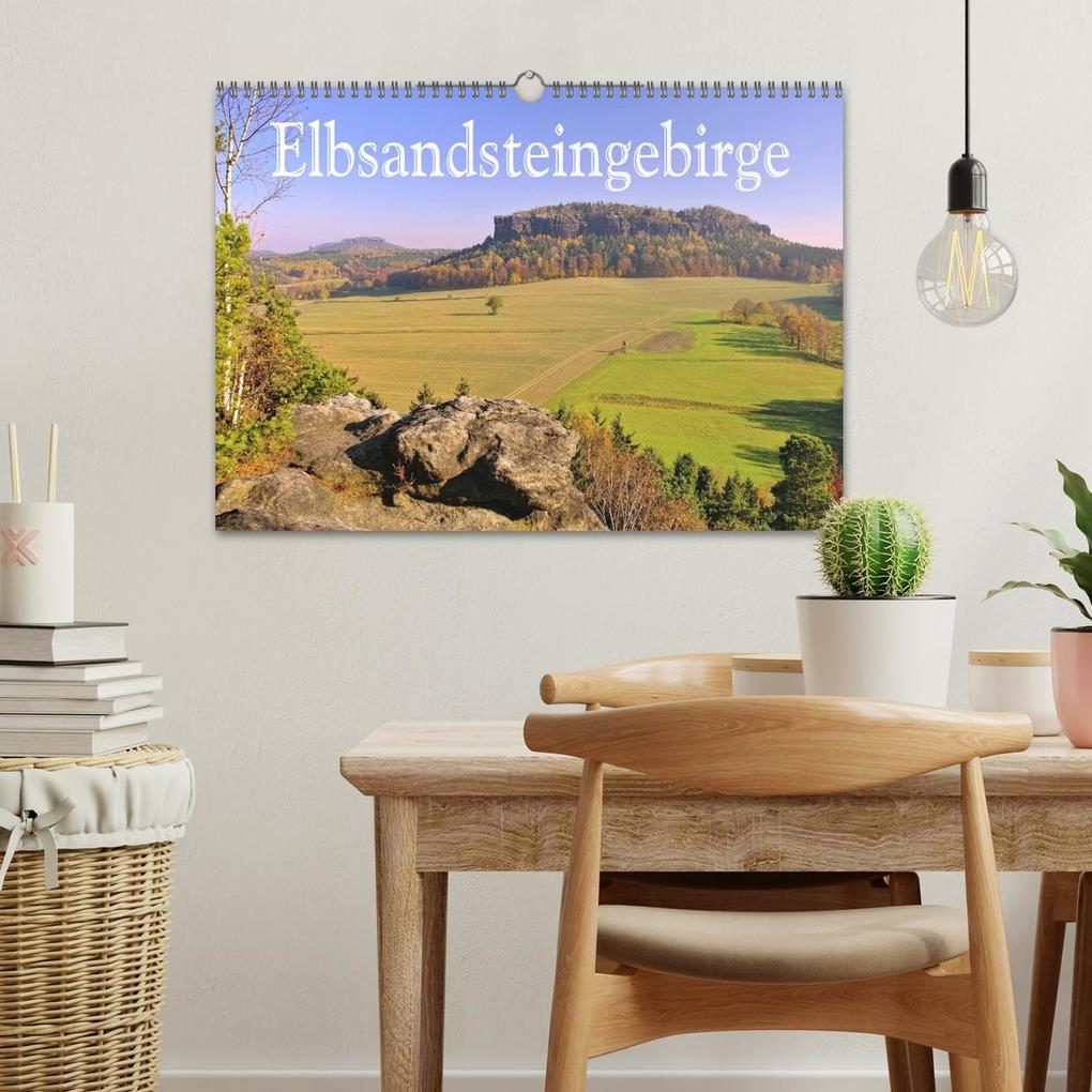 Weitere Ansicht: Elbsandsteingebirge (Wandkalender 2026 DIN A3 quer), CALVENDO Monatskalender | LianeM LianeM, Calvendo, LianeM