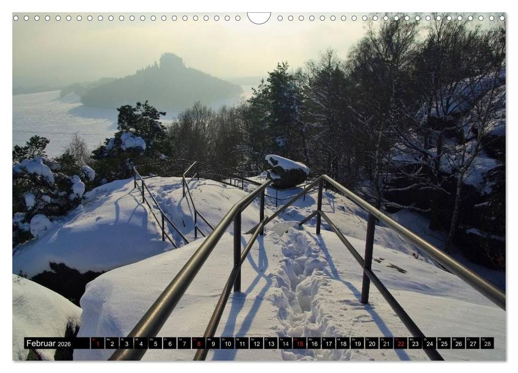 Weitere Ansicht: Elbsandsteingebirge (Wandkalender 2026 DIN A3 quer), CALVENDO Monatskalender | LianeM LianeM, Calvendo, LianeM