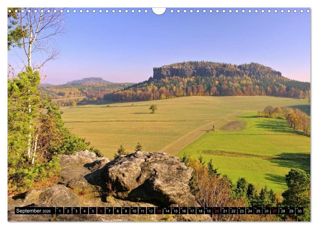 Weitere Ansicht: Elbsandsteingebirge (Wandkalender 2026 DIN A3 quer), CALVENDO Monatskalender | LianeM LianeM, Calvendo, LianeM