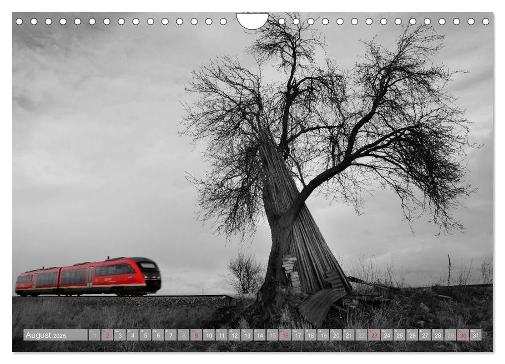Weitere Ansicht: Schwarz - Weiß - Rot (Wandkalender 2026 DIN A4 quer), CALVENDO Monatskalender | Reinhold Ratzer, Calvendo