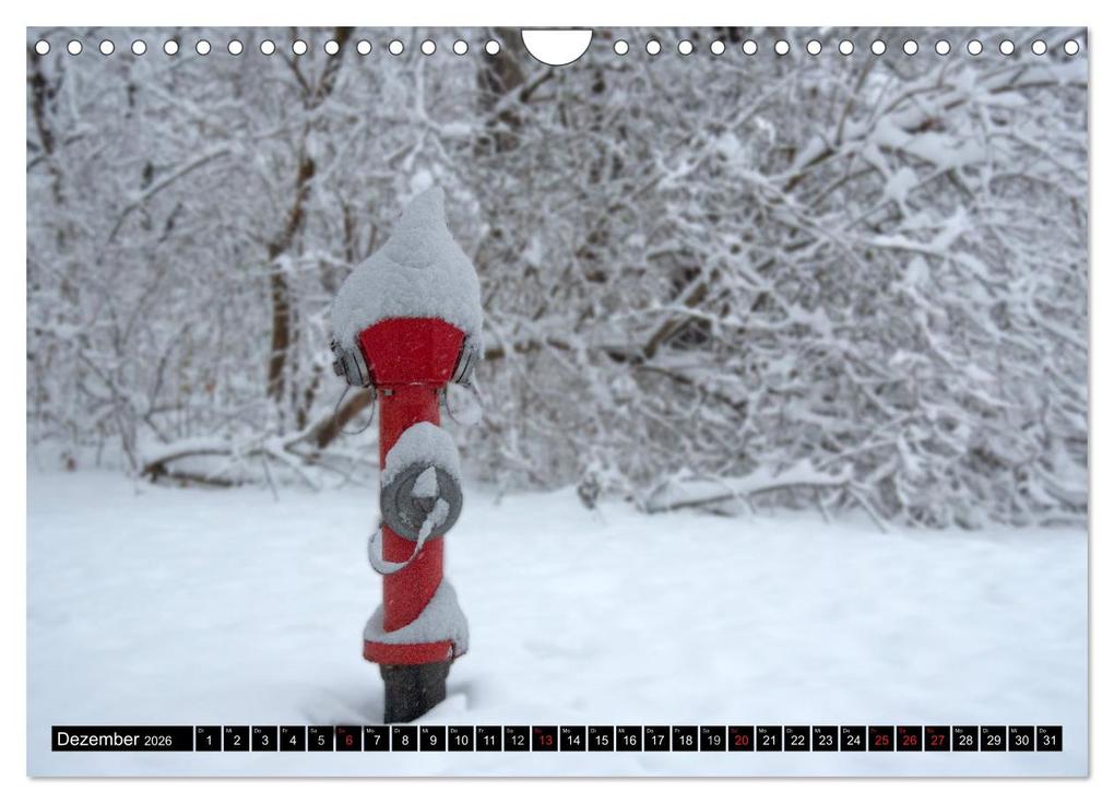 Weitere Ansicht: Schwarz - Weiß - Rot (Wandkalender 2026 DIN A4 quer), CALVENDO Monatskalender | Reinhold Ratzer, Calvendo