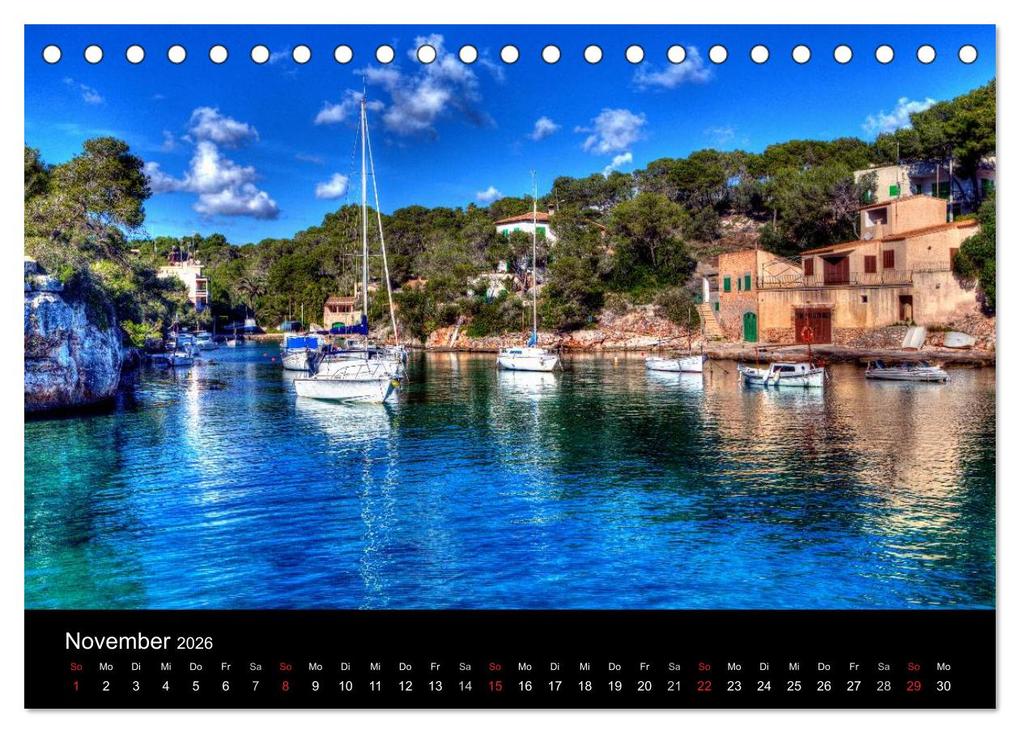 Weitere Ansicht: Mallorca 2026 - Einblicke (Tischkalender 2026 DIN A5 quer), CALVENDO Monatskalender | Juergen Seibertz, Calvendo