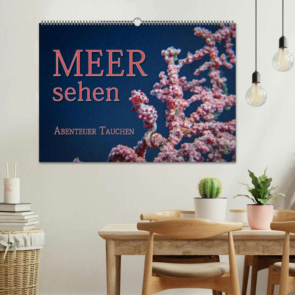 Weitere Ansicht: Meer sehen - Abenteuer Tauchen (Wandkalender 2026 DIN A2 quer), CALVENDO Monatskalender | Dieter Gödecke, Calvendo