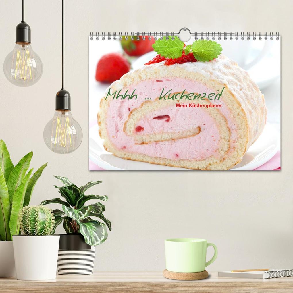 Weitere Ansicht: Mhhh ... Kuchenzeit Mein Küchenplaner (Wandkalender 2026 DIN A4 quer), CALVENDO Monatskalender | Corinna Gissemann, Calvendo