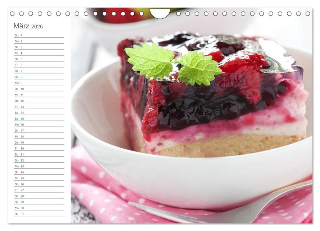 Weitere Ansicht: Mhhh ... Kuchenzeit Mein Küchenplaner (Wandkalender 2026 DIN A4 quer), CALVENDO Monatskalender | Corinna Gissemann, Calvendo