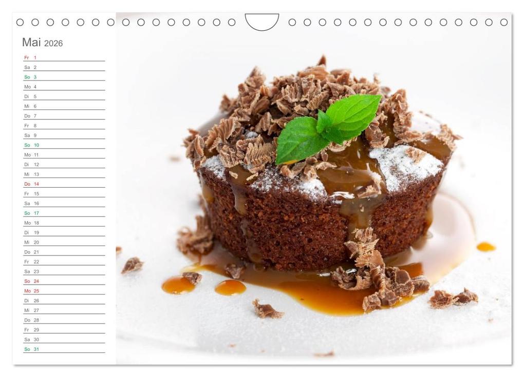 Weitere Ansicht: Mhhh ... Kuchenzeit Mein Küchenplaner (Wandkalender 2026 DIN A4 quer), CALVENDO Monatskalender | Corinna Gissemann, Calvendo