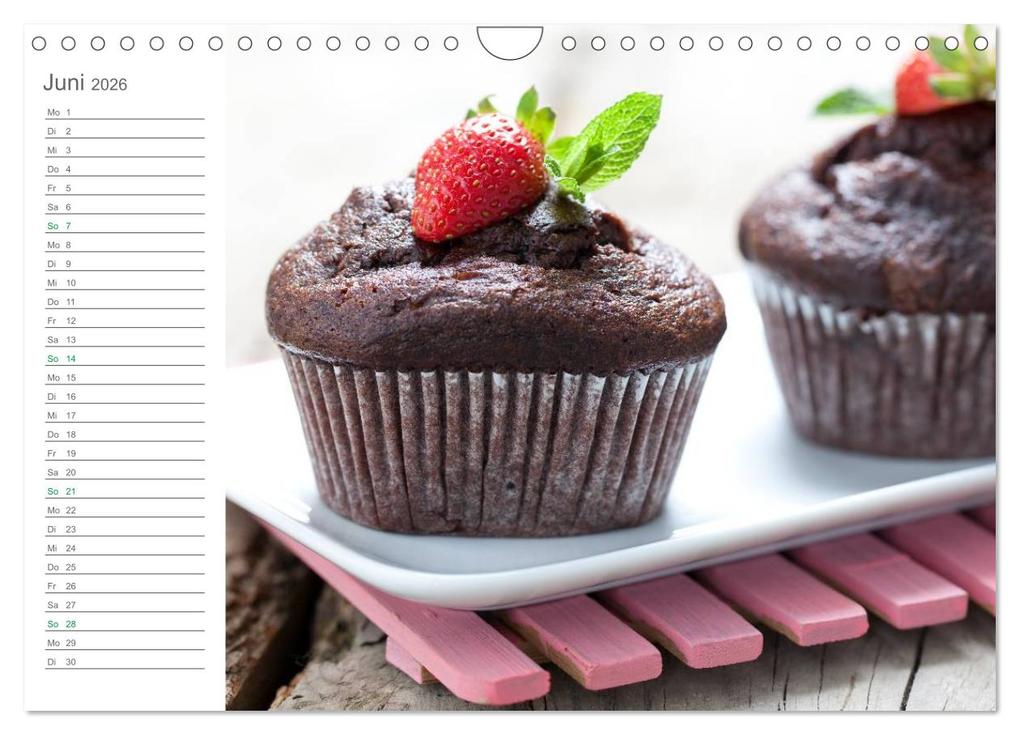 Weitere Ansicht: Mhhh ... Kuchenzeit Mein Küchenplaner (Wandkalender 2026 DIN A4 quer), CALVENDO Monatskalender | Corinna Gissemann, Calvendo