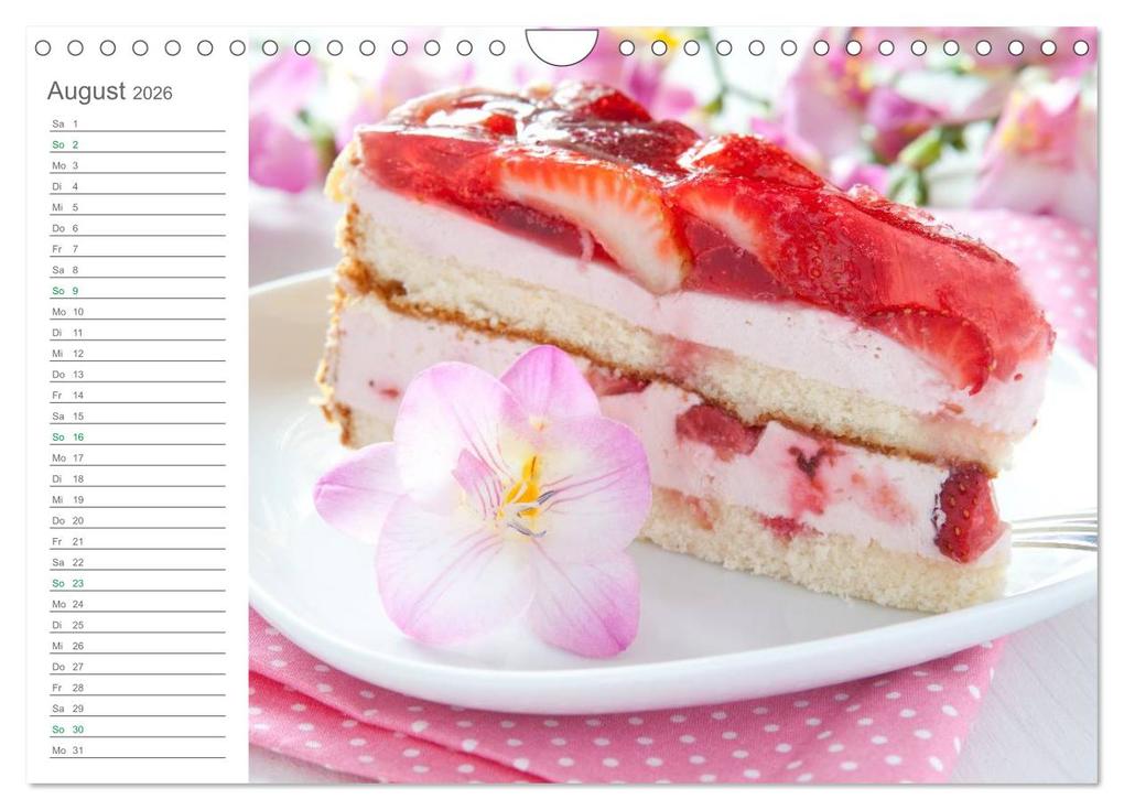 Weitere Ansicht: Mhhh ... Kuchenzeit Mein Küchenplaner (Wandkalender 2026 DIN A4 quer), CALVENDO Monatskalender | Corinna Gissemann, Calvendo