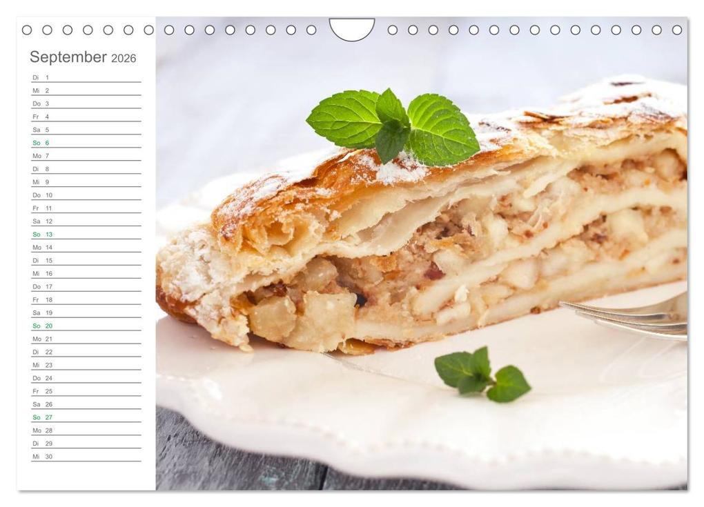 Weitere Ansicht: Mhhh ... Kuchenzeit Mein Küchenplaner (Wandkalender 2026 DIN A4 quer), CALVENDO Monatskalender | Corinna Gissemann, Calvendo