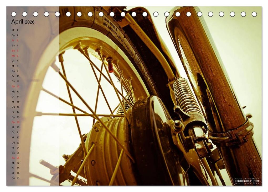 Weitere Ansicht: Simson S51 (Tischkalender 2026 DIN A5 quer), CALVENDO Monatskalender | Maxi Sängerlaub, Calvendo