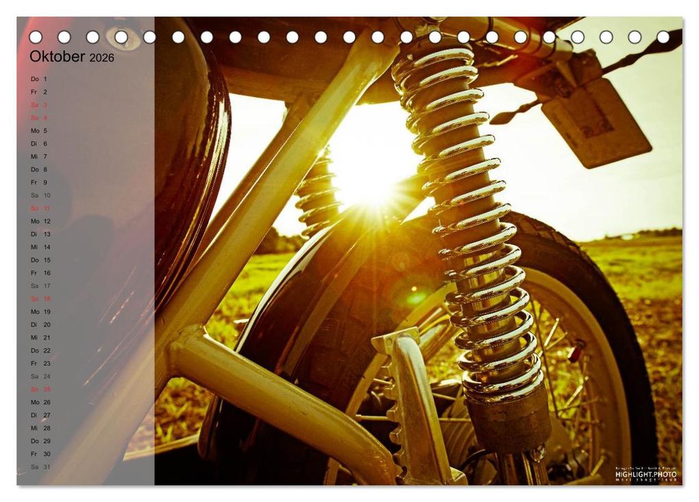 Weitere Ansicht: Simson S51 (Tischkalender 2026 DIN A5 quer), CALVENDO Monatskalender | Maxi Sängerlaub, Calvendo