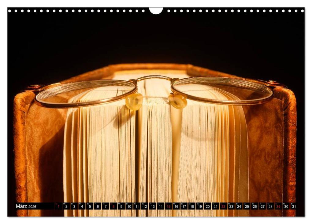 Weitere Ansicht: Welt der Bücher (Wandkalender 2026 DIN A3 quer), CALVENDO Monatskalender | Anette/Thomas Jäger, Calvendo
