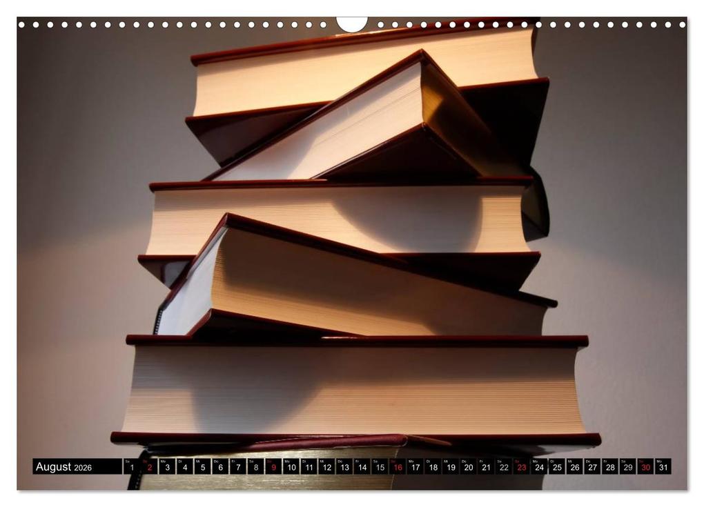 Weitere Ansicht: Welt der Bücher (Wandkalender 2026 DIN A3 quer), CALVENDO Monatskalender | Anette/Thomas Jäger, Calvendo
