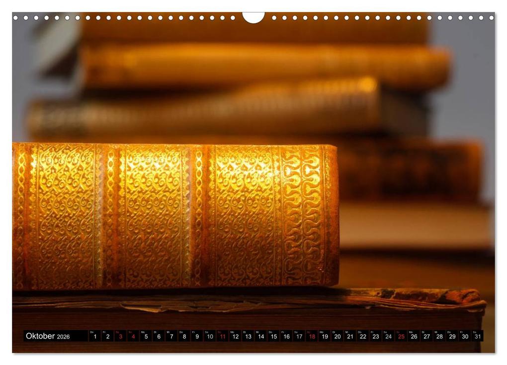 Weitere Ansicht: Welt der Bücher (Wandkalender 2026 DIN A3 quer), CALVENDO Monatskalender | Anette/Thomas Jäger, Calvendo