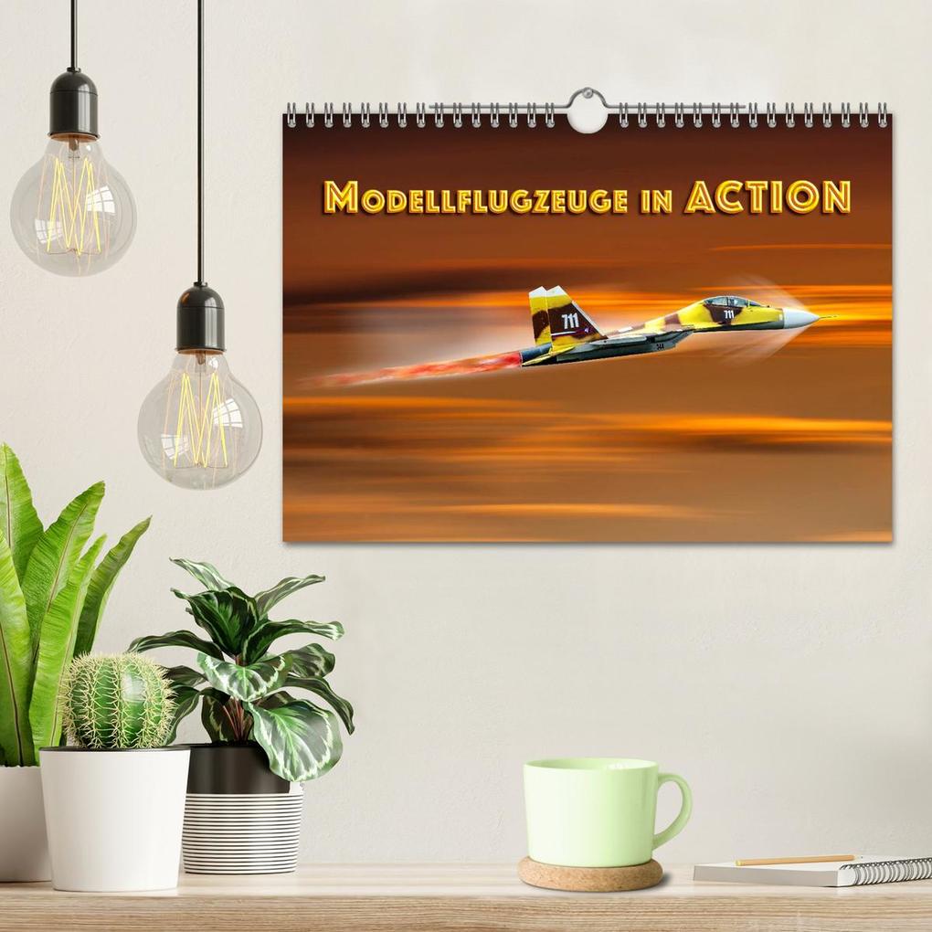 Weitere Ansicht: Modellflugzeuge in ACTION (Wandkalender 2026 DIN A4 quer), CALVENDO Monatskalender | Dieter Gödecke, Calvendo