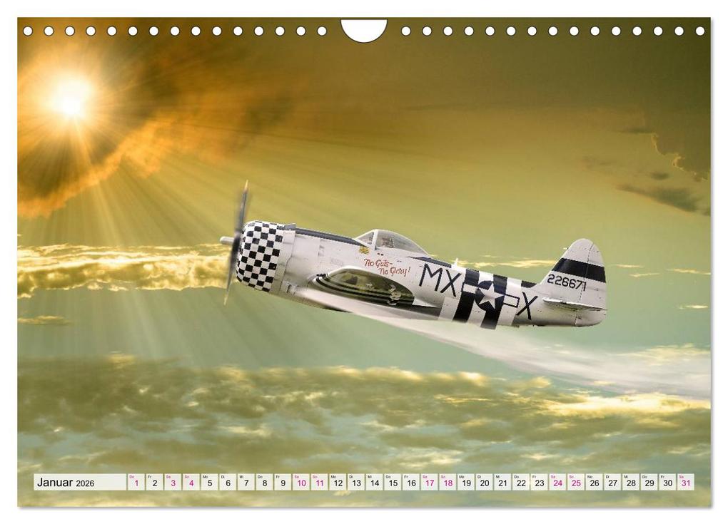 Weitere Ansicht: Modellflugzeuge in ACTION (Wandkalender 2026 DIN A4 quer), CALVENDO Monatskalender | Dieter Gödecke, Calvendo