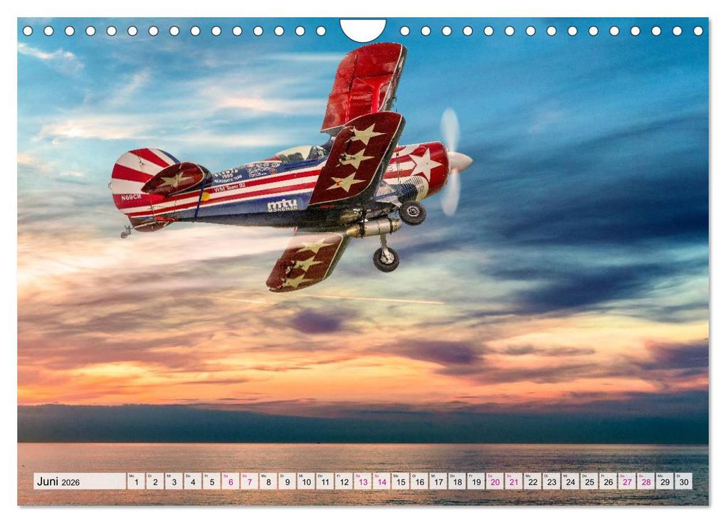 Weitere Ansicht: Modellflugzeuge in ACTION (Wandkalender 2026 DIN A4 quer), CALVENDO Monatskalender | Dieter Gödecke, Calvendo