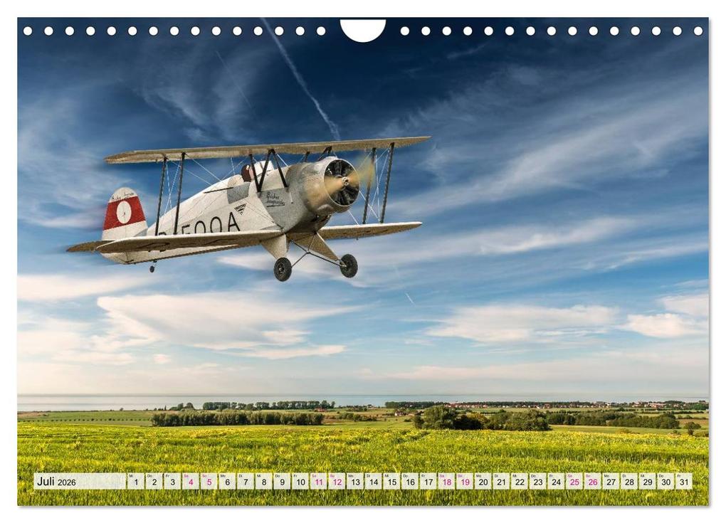 Weitere Ansicht: Modellflugzeuge in ACTION (Wandkalender 2026 DIN A4 quer), CALVENDO Monatskalender | Dieter Gödecke, Calvendo