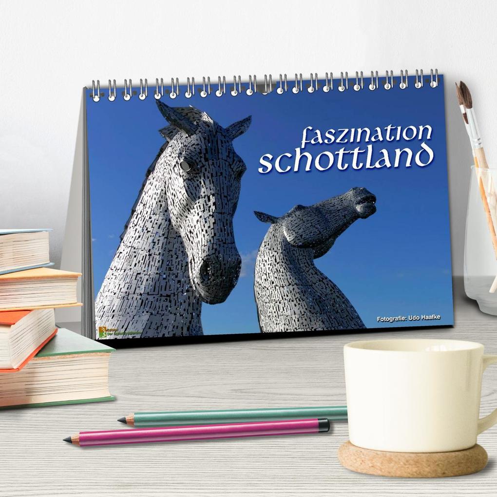 Weitere Ansicht: Faszination Schottland 2026 (Tischkalender 2026 DIN A5 quer), CALVENDO Monatskalender | Udo Haafke, Calvendo