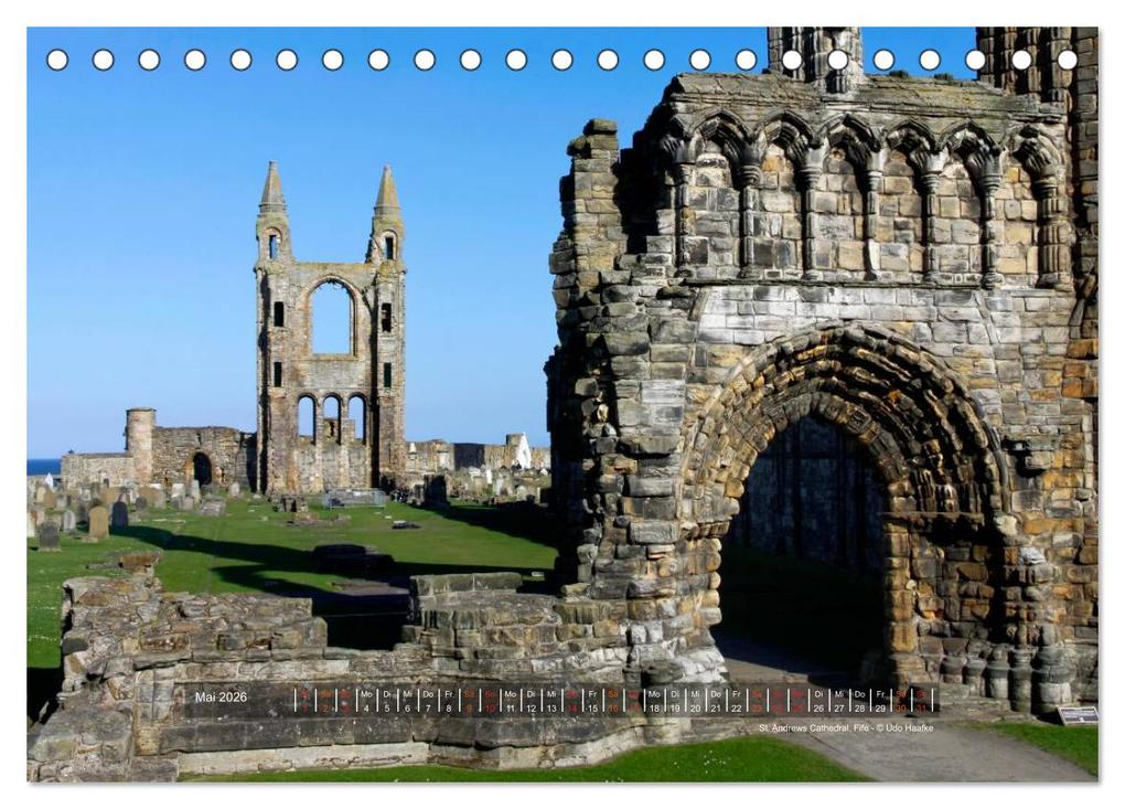 Weitere Ansicht: Faszination Schottland 2026 (Tischkalender 2026 DIN A5 quer), CALVENDO Monatskalender | Udo Haafke, Calvendo