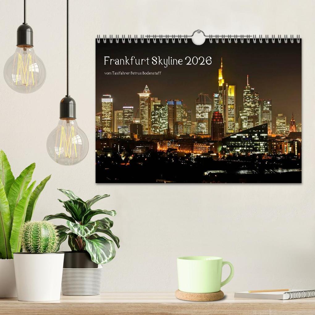 Weitere Ansicht: Frankfurt Skyline von Petrus Bodenstaff (Wandkalender 2026 DIN A4 quer), CALVENDO Monatskalender | Petrus Bodenstaff, Calvendo