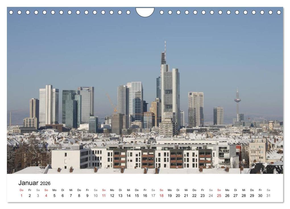 Weitere Ansicht: Frankfurt Skyline von Petrus Bodenstaff (Wandkalender 2026 DIN A4 quer), CALVENDO Monatskalender | Petrus Bodenstaff, Calvendo