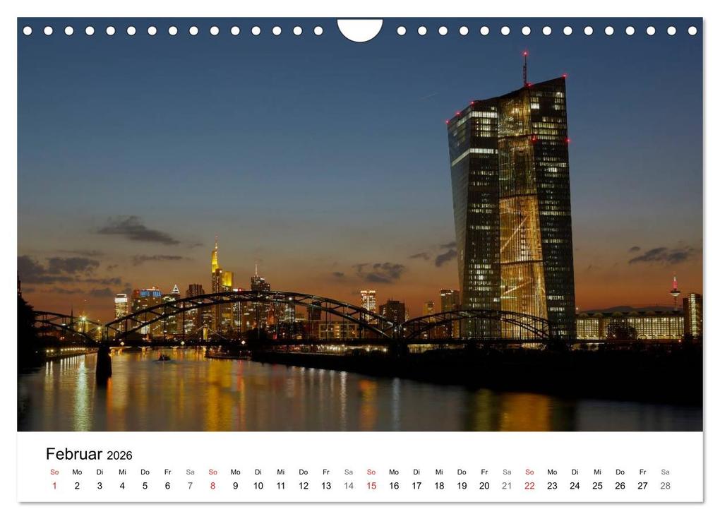 Weitere Ansicht: Frankfurt Skyline von Petrus Bodenstaff (Wandkalender 2026 DIN A4 quer), CALVENDO Monatskalender | Petrus Bodenstaff, Calvendo