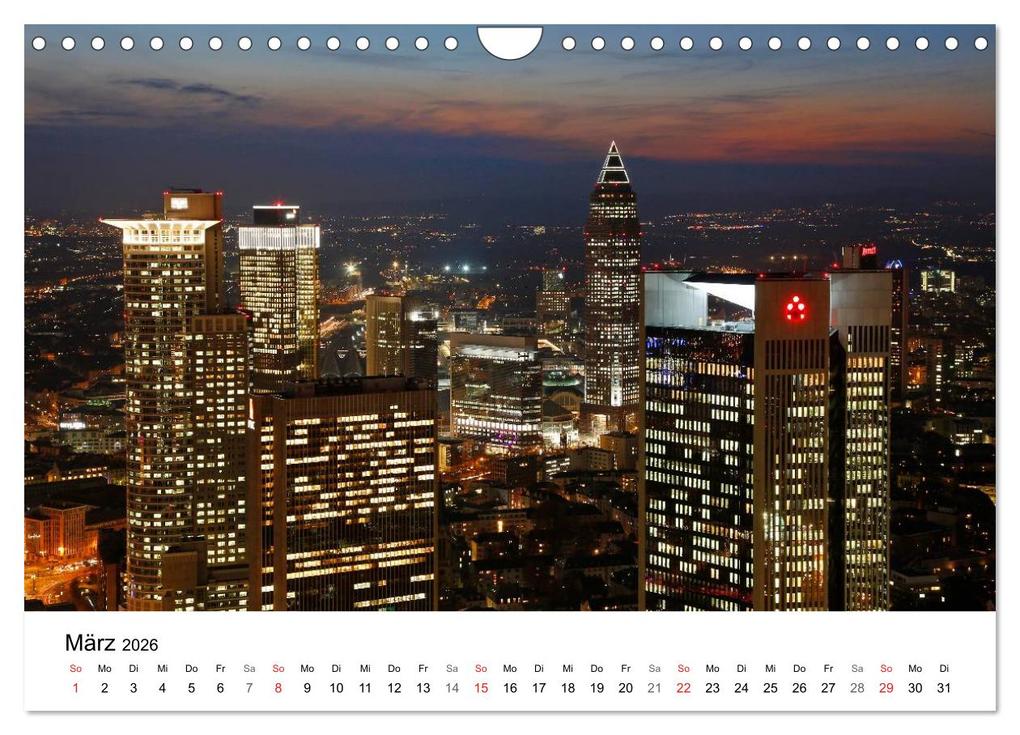 Weitere Ansicht: Frankfurt Skyline von Petrus Bodenstaff (Wandkalender 2026 DIN A4 quer), CALVENDO Monatskalender | Petrus Bodenstaff, Calvendo