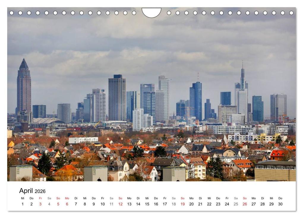 Weitere Ansicht: Frankfurt Skyline von Petrus Bodenstaff (Wandkalender 2026 DIN A4 quer), CALVENDO Monatskalender | Petrus Bodenstaff, Calvendo