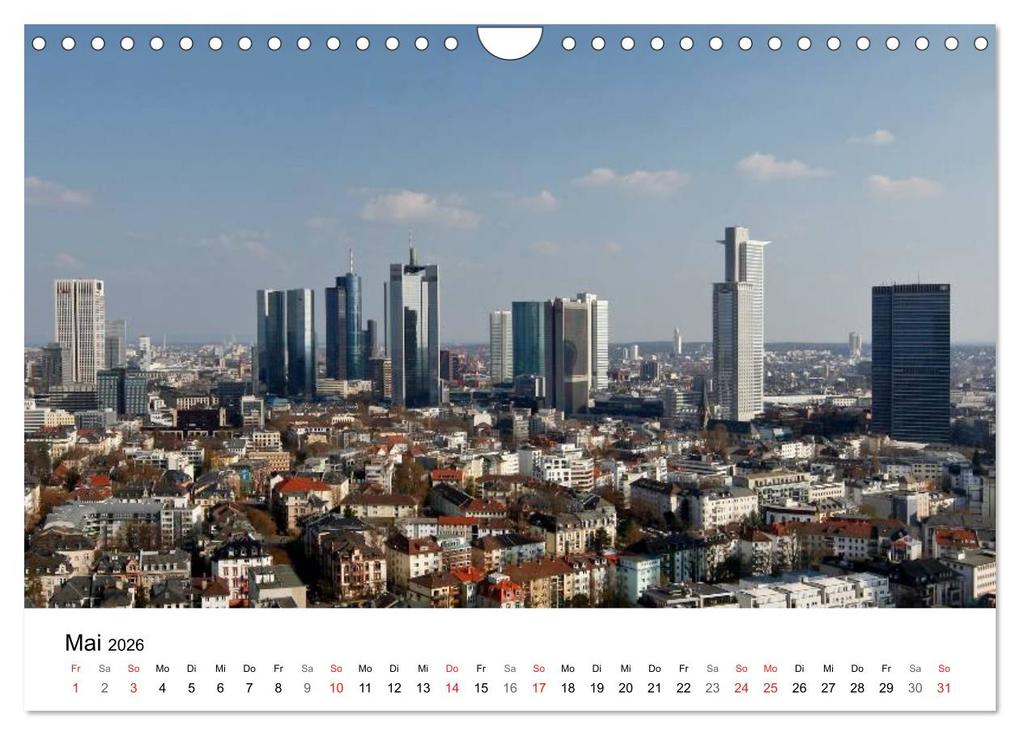 Weitere Ansicht: Frankfurt Skyline von Petrus Bodenstaff (Wandkalender 2026 DIN A4 quer), CALVENDO Monatskalender | Petrus Bodenstaff, Calvendo