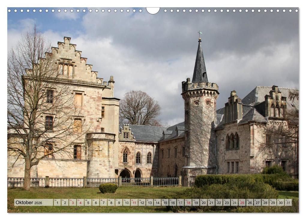 Weitere Ansicht: Geheimnisse ostdeutscher Kultur - Schlösser und Burgen (Wandkalender 2026 DIN A3 quer), CALVENDO Monatskalender | Flori0 Flori0, Calvendo, Flori0