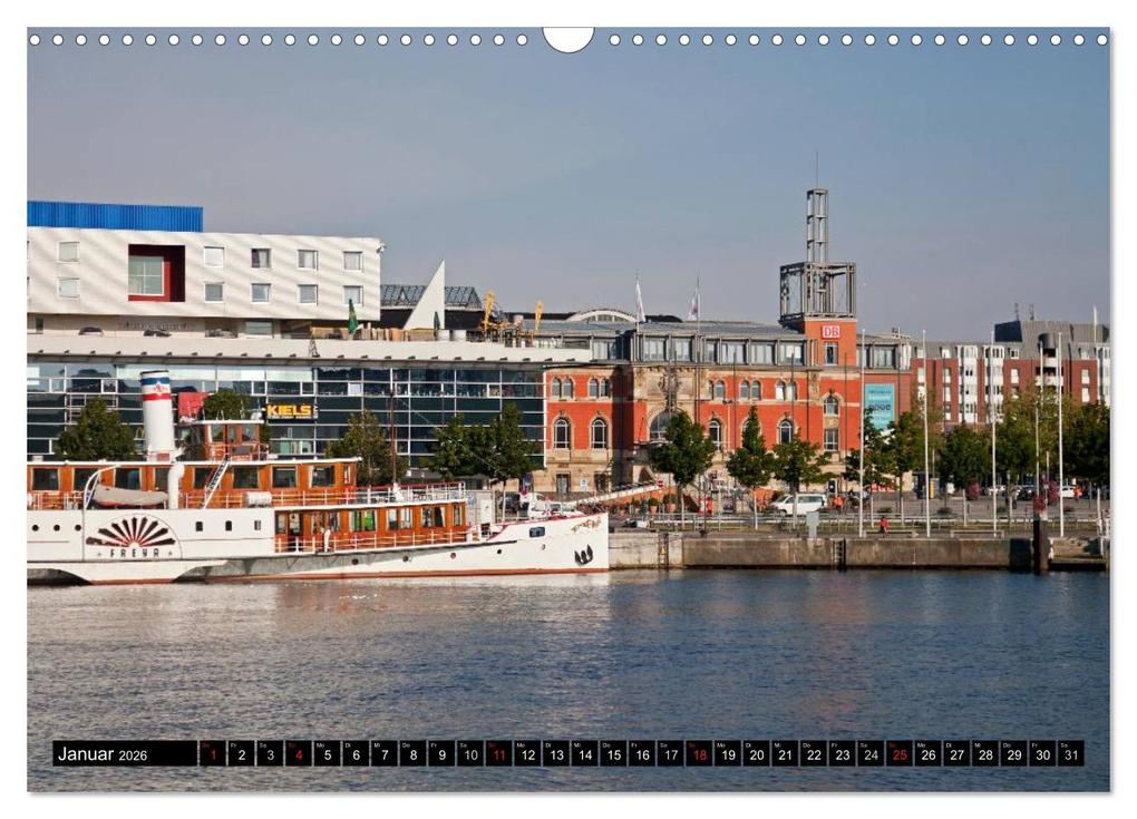 Weitere Ansicht: Landeshauptstadt Kiel (Wandkalender 2026 DIN A3 quer), CALVENDO Monatskalender | Peter Schickert, Calvendo