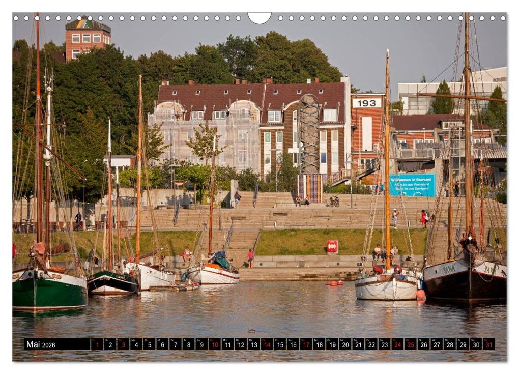 Weitere Ansicht: Landeshauptstadt Kiel (Wandkalender 2026 DIN A3 quer), CALVENDO Monatskalender | Peter Schickert, Calvendo