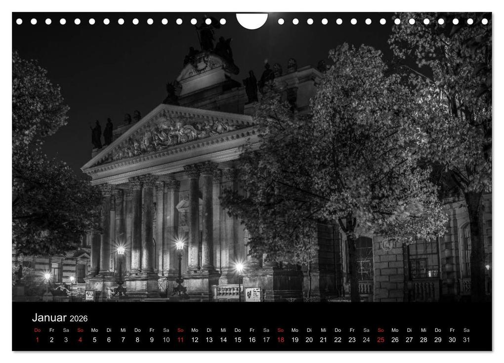 Weitere Ansicht: Dresden - Elbflorenz bei Nacht (Wandkalender 2026 DIN A4 quer), CALVENDO Monatskalender | Colin Utz, Calvendo