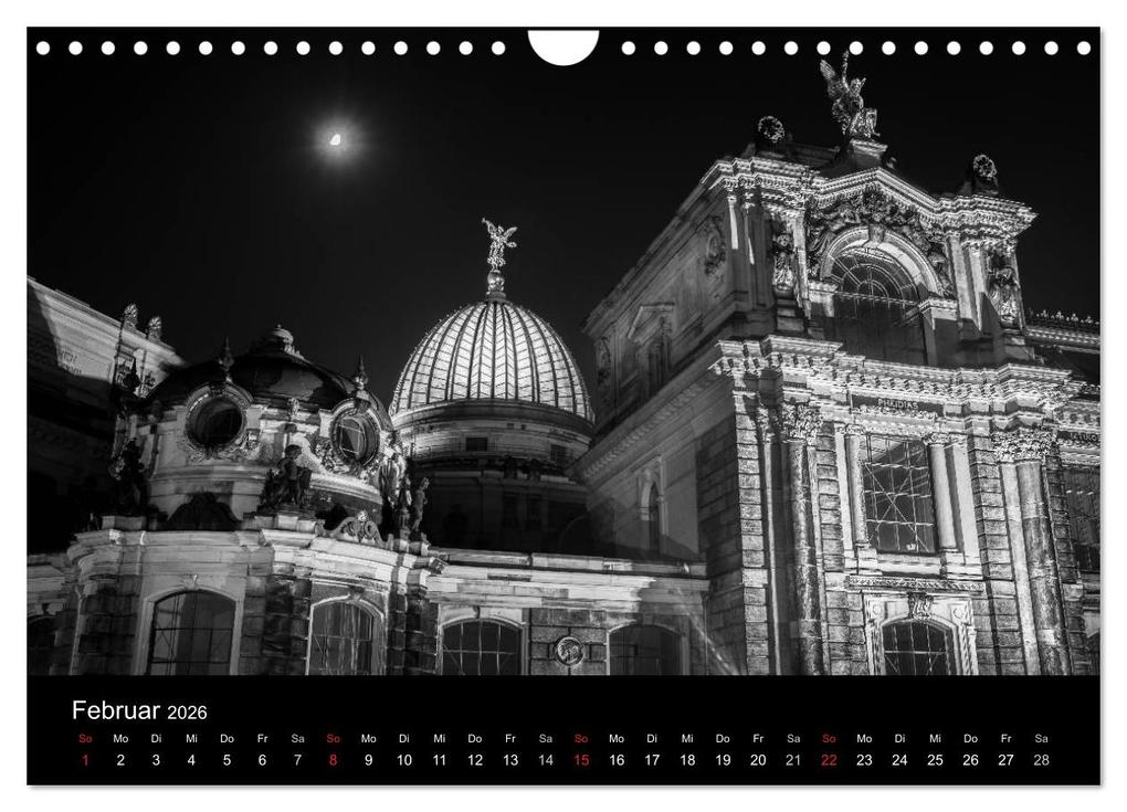 Weitere Ansicht: Dresden - Elbflorenz bei Nacht (Wandkalender 2026 DIN A4 quer), CALVENDO Monatskalender | Colin Utz, Calvendo
