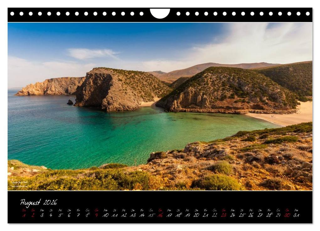Weitere Ansicht: Sardinien Panoramakalender / CH-Version (Wandkalender 2026 DIN A4 quer), CALVENDO Monatskalender | Marcel Wenk, Calvendo