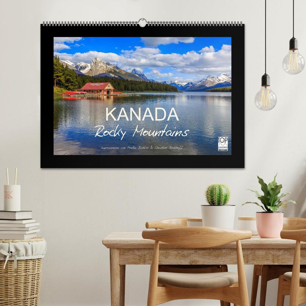 Weitere Ansicht: KANADA - Rocky Mountains (Wandkalender 2026 DIN A2 quer), CALVENDO Monatskalender | Martin Büchler und Christine Berkhoff, Calvendo
