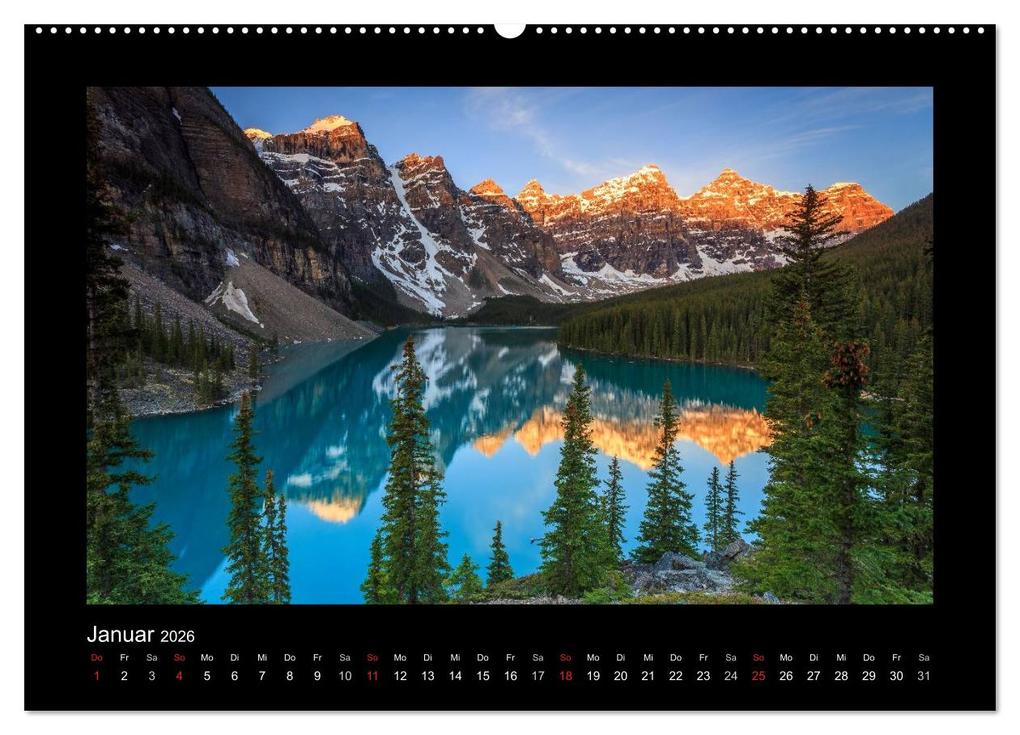 Weitere Ansicht: KANADA - Rocky Mountains (Wandkalender 2026 DIN A2 quer), CALVENDO Monatskalender | Martin Büchler und Christine Berkhoff, Calvendo