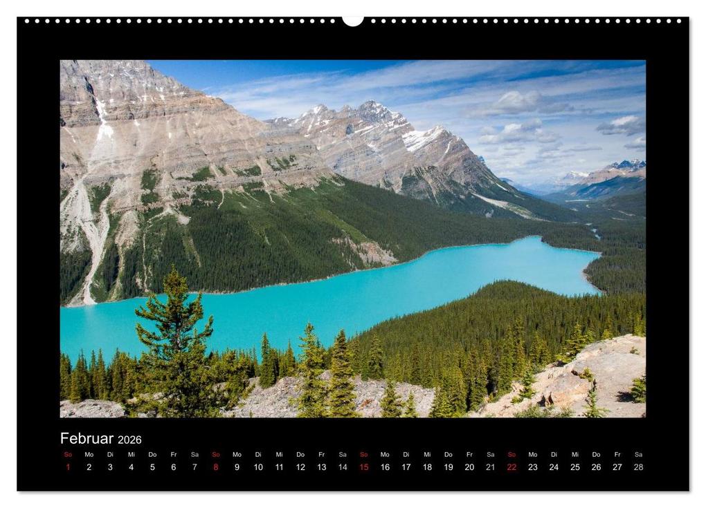 Weitere Ansicht: KANADA - Rocky Mountains (Wandkalender 2026 DIN A2 quer), CALVENDO Monatskalender | Martin Büchler und Christine Berkhoff, Calvendo
