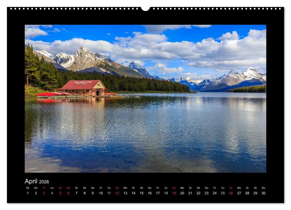 Weitere Ansicht: KANADA - Rocky Mountains (Wandkalender 2026 DIN A2 quer), CALVENDO Monatskalender | Martin Büchler und Christine Berkhoff, Calvendo
